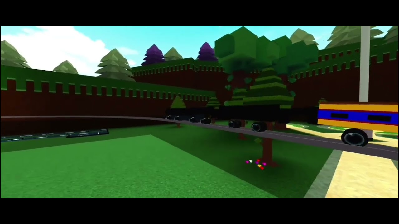 Build a boat for treasure: Mini train build (Trailer) (First video) Support #RobloxBabft