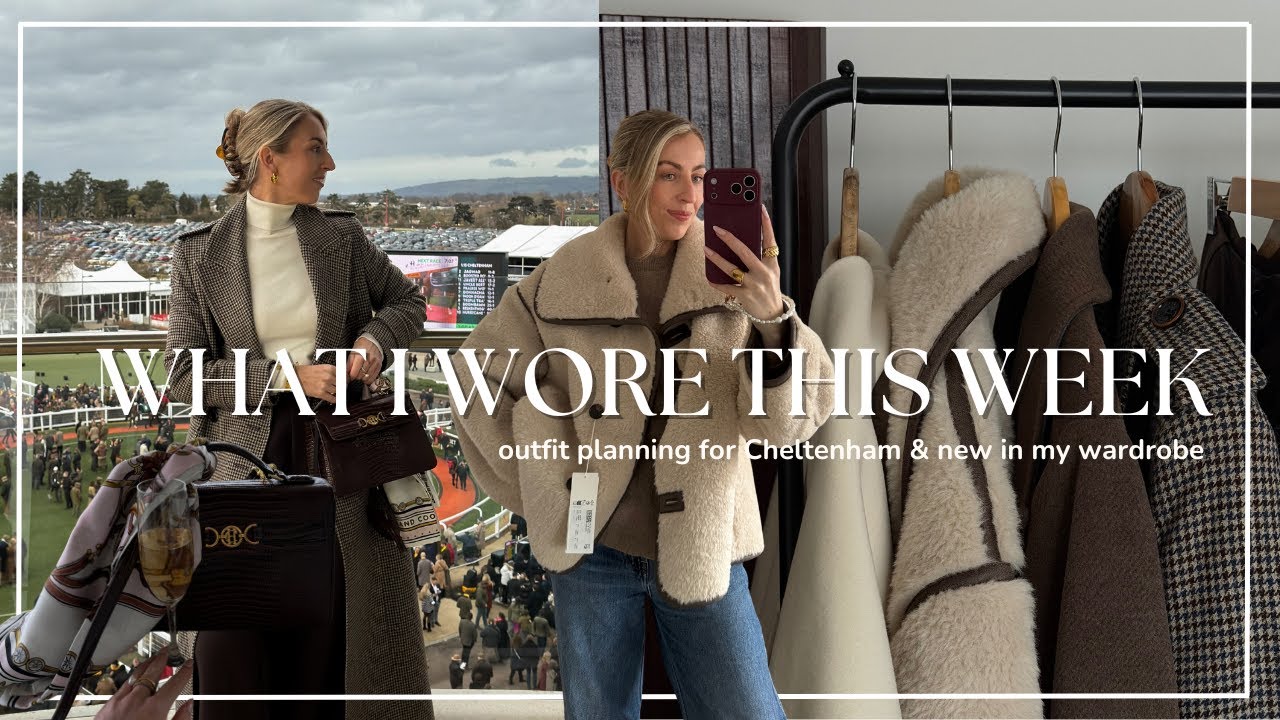 What I Wore to Cheltenham & New in My Wardrobe| Katie Peake