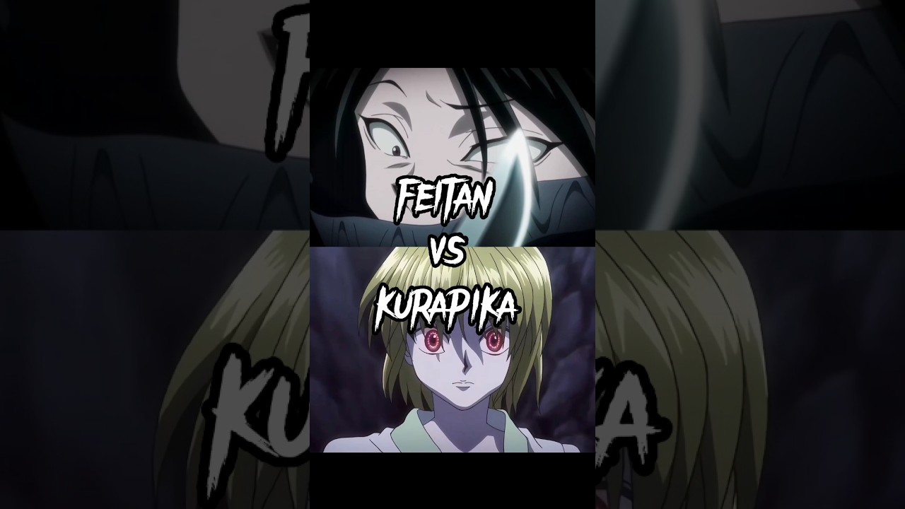 feitan vs kurapika #shorts