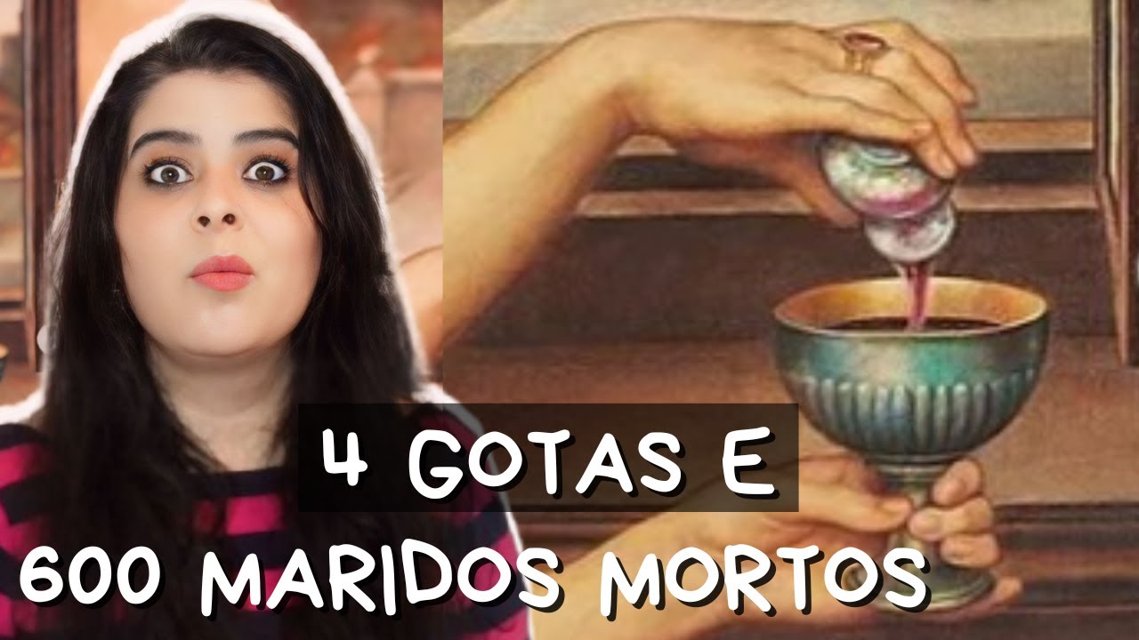 Levavam a maquiagem para casa e dias depois os maridos morriam | Giulia e sua Aqua Tofana