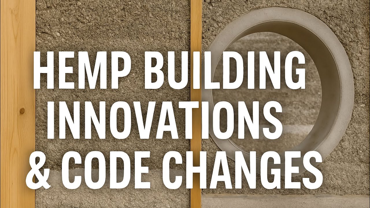 Hemp Building Innovations & Code Changes