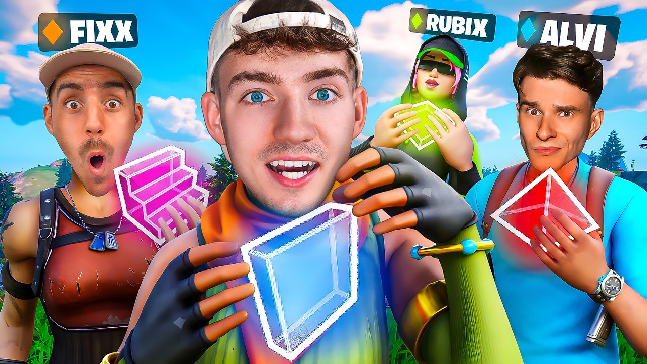 Die EIN GEBÄUDE GLÜCKSRAD Challenge mit ALVI, RUBIX und FIXX! 🧱🤣
