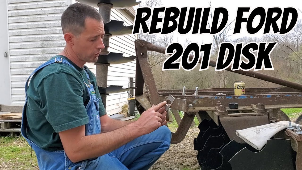 Rebuilding A Ford 201 Disk - Part 2 - Reassemble the disks