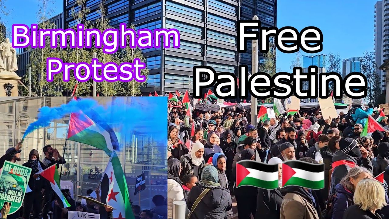 Birmingham Protest | Free Palestine 🇵🇸