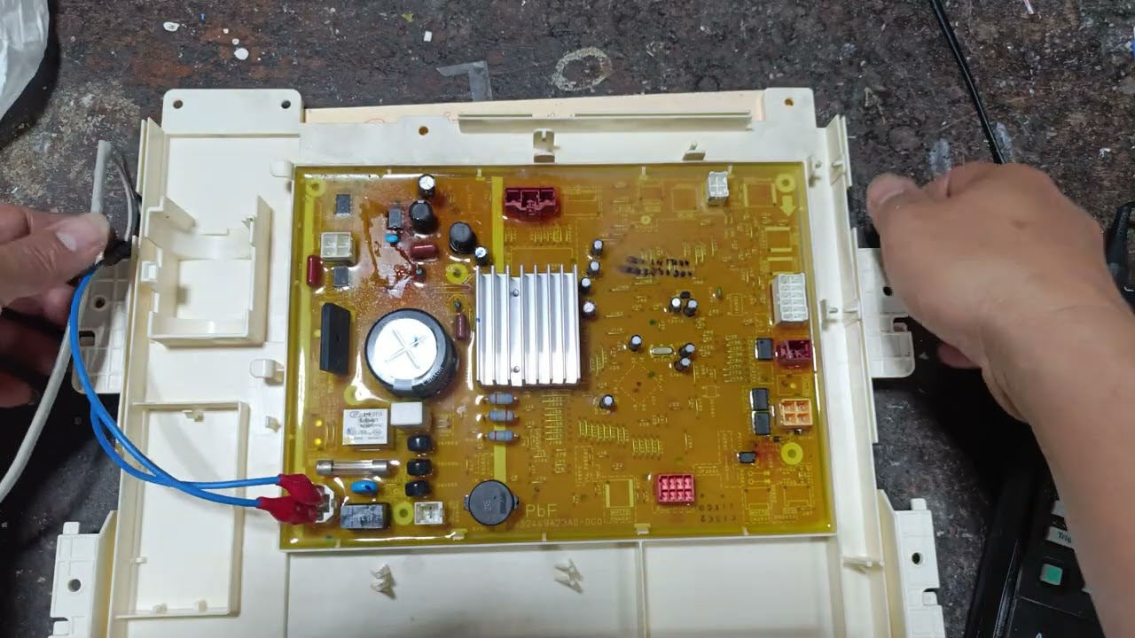 Lỗi kép sửa h52 xong mất nguồn chập tụ ic nguồn, hướng dẫn sửa tất cả các lỗi Panasonic 