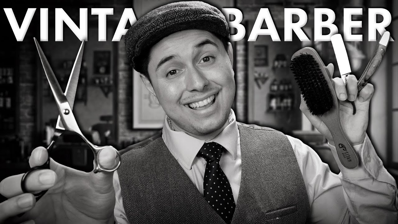 1950's VIP Full Service Vintage Barber | ASMR Roleplay