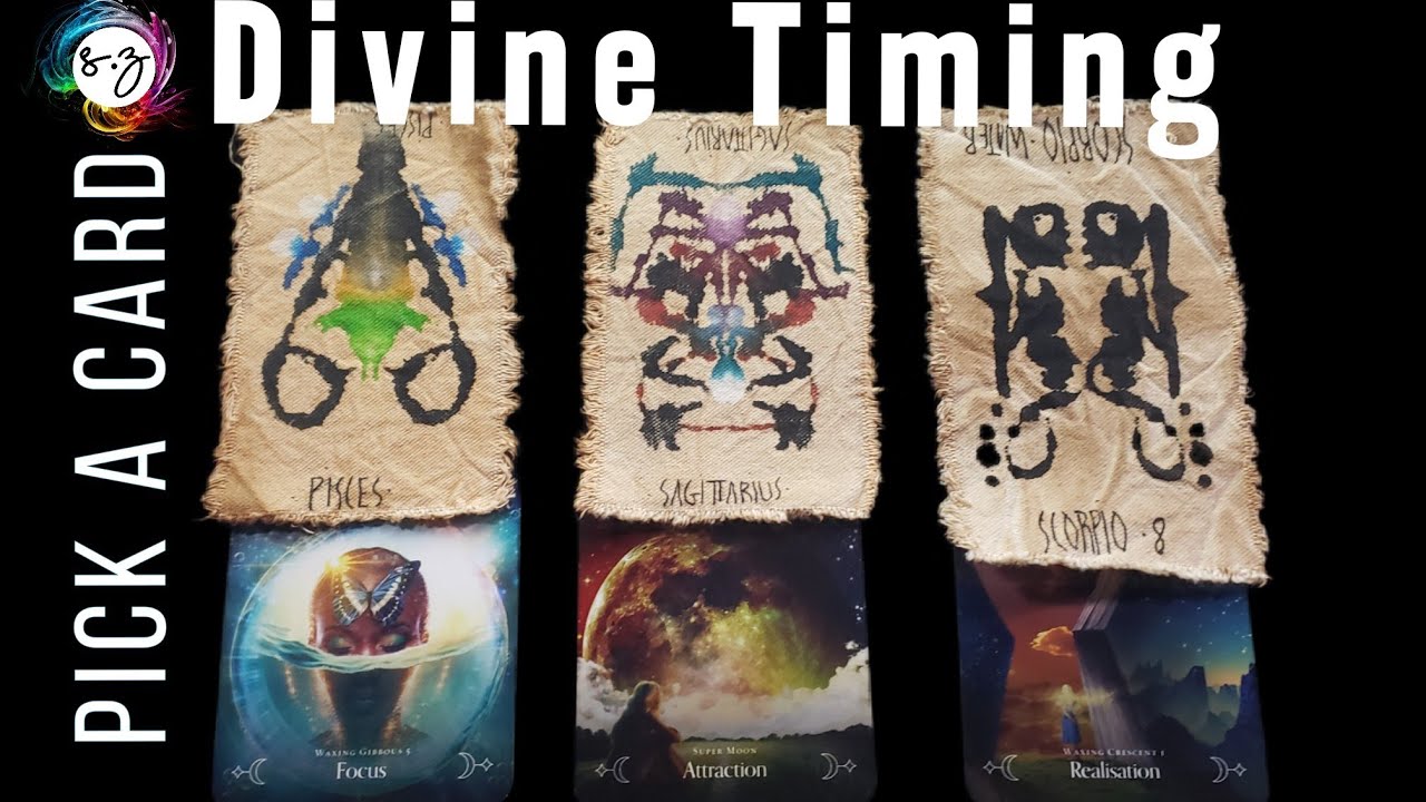 Ink Reveals a Message Meant for You ☆ DIVINE TIMING ☆ Pick a Card 🔮 Inkblot & Oracle Reading