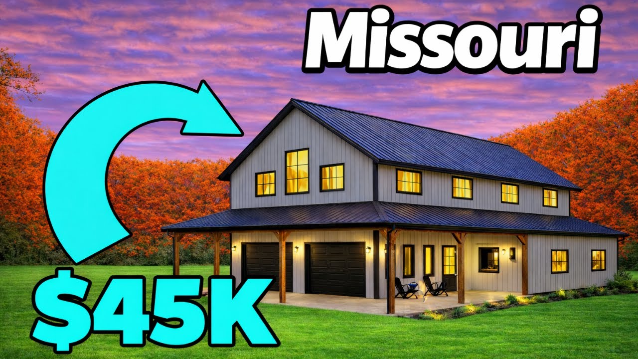 DIRT CHEAP Missouri BARNDOMINIUMS with Land | Hidden Real Estate Goldmines!