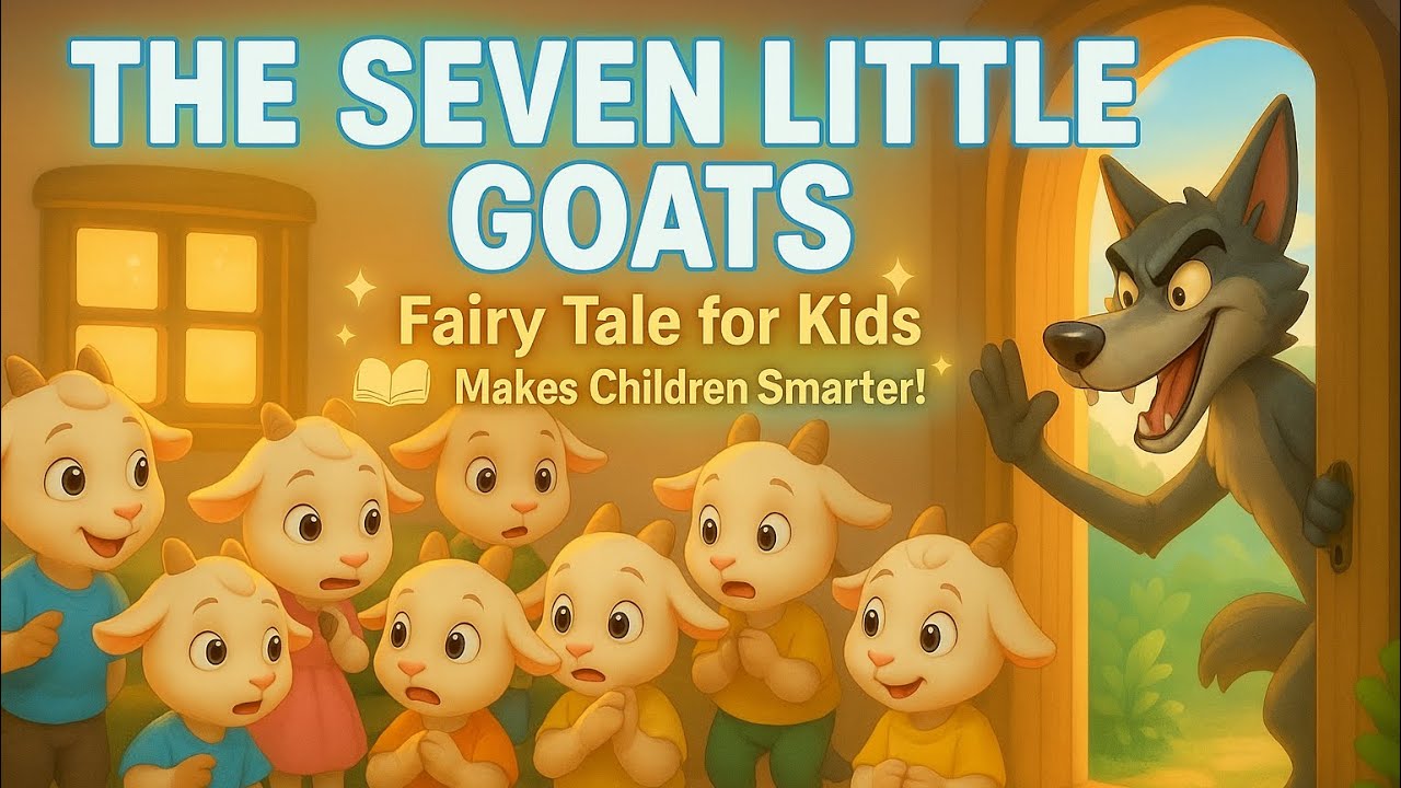 “The Seven Little Goats – Fairy Tale that Makes Kids Smarter”