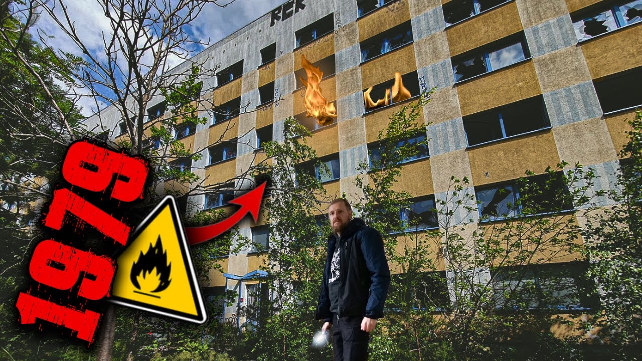 NACH BRAND HÖRSAAL EINGESTÜRZT! 🚒 VERLASSENE BEZIRKSSCHULE FÜR NACHWUCHSKRÄFTE DER DDR 😎 LOSTPLACE