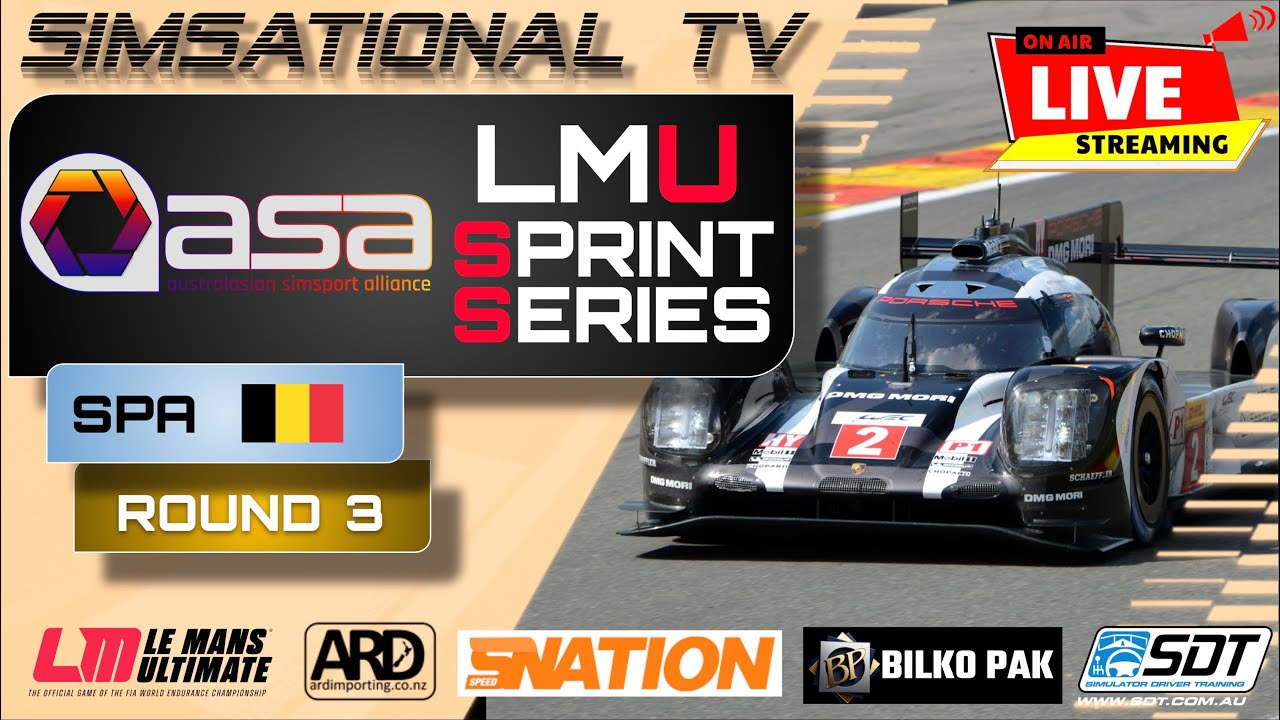 Australasian Simsport Alliance - LMU Sprint Series - R3 - SPA