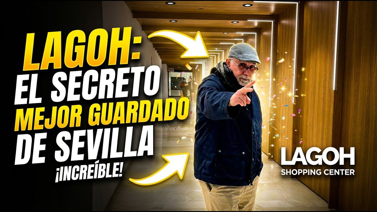 “No parece un centro comercial… y está en Sevilla 😱 | Lagoh Mall”