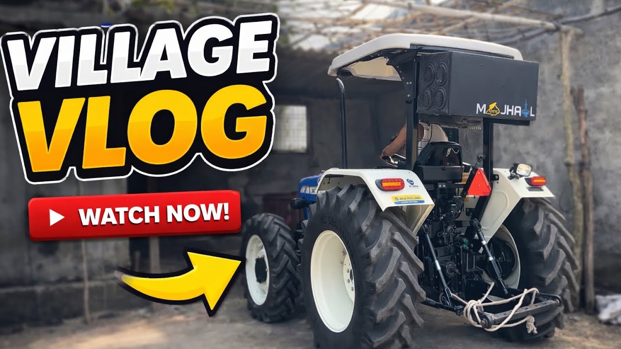 Village Life Vlog 🚜 | New Holland 3630 Tractor Daily Routine 