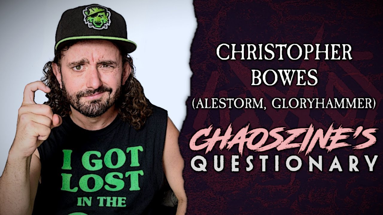 Meet The Artist: Christopher Bowes (Alestorm, Gloryhammer)