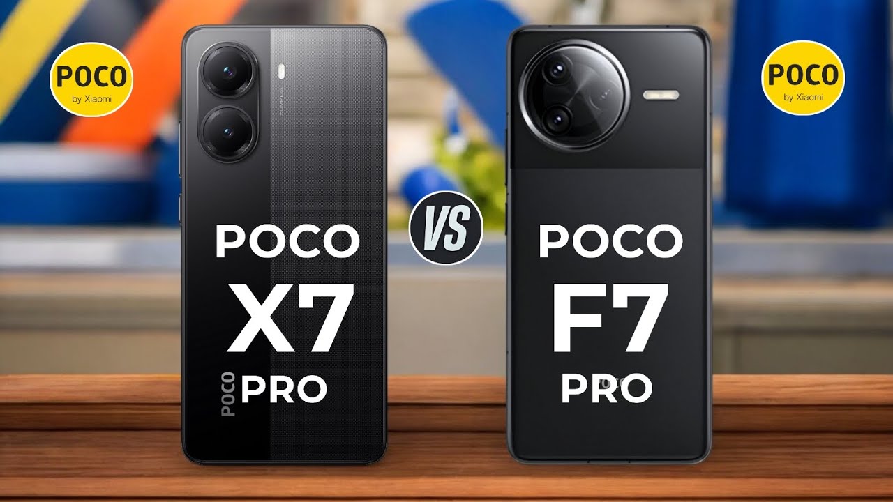Poco X7 Pro 5G против Poco F7 Pro 5G