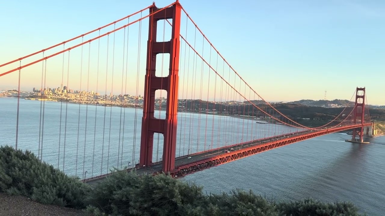 Hidden View of the Golden Gate Bridge | Marin Headlands