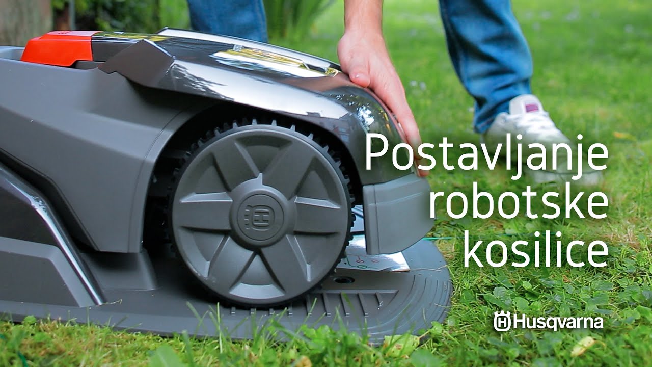 Husqvarna Automower postavljanje robotske kosilice
