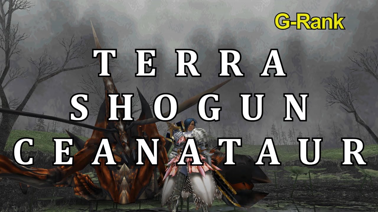 [MHFU] Longsword vs Terra Shogun Ceanataur G-Rank Training Quest