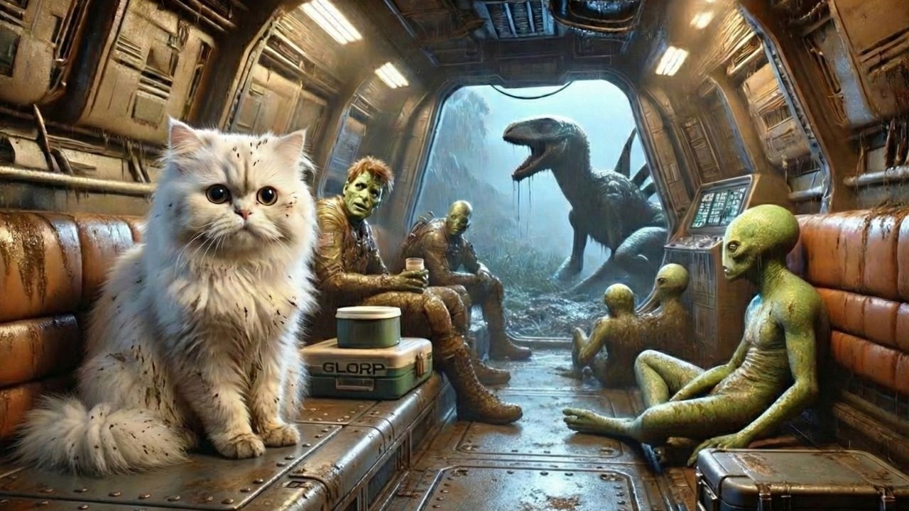 Aliens Meet Exchange Persian Cat and INSTANTLY Regret It | HFY Story