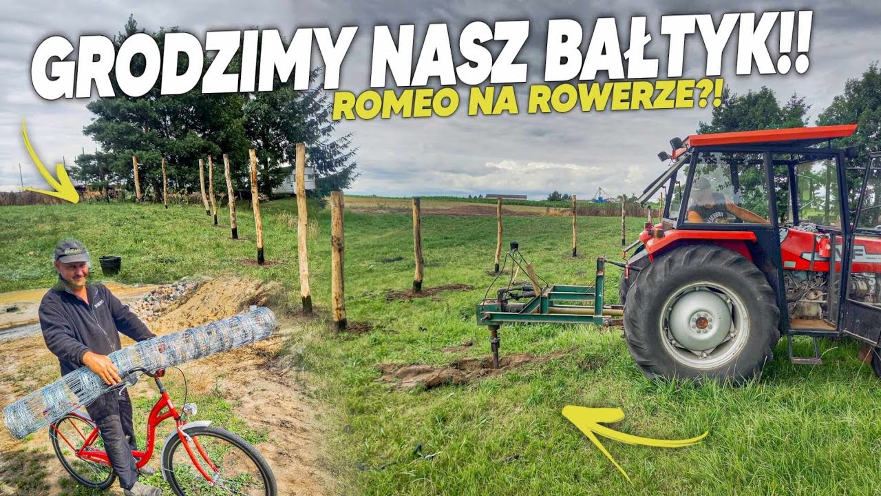 Grodzimy Nasz Bałtyk! MF vs wiertnica! 🔥 Romeo na Rowerze! Urwane wiertło... NIEMENÓWKA#51