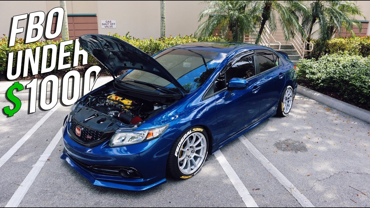 How I FBO My 9th Gen Si For CHEAP!