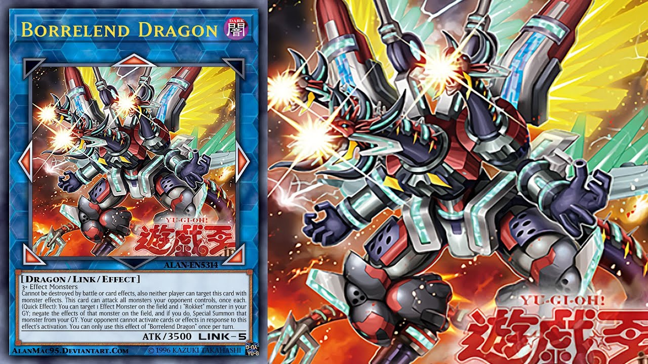 (Yu-Gi-Oh!) Borrelend Dragon Deck Rokket 2020  (YGOPRO)