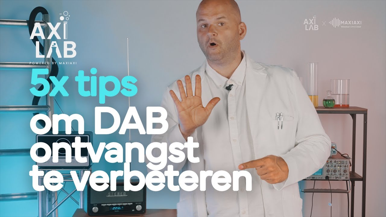 Slechte ontvangst DAB? 5x tips om DAB ontvangst te verbeteren! 📻 #AxiLab