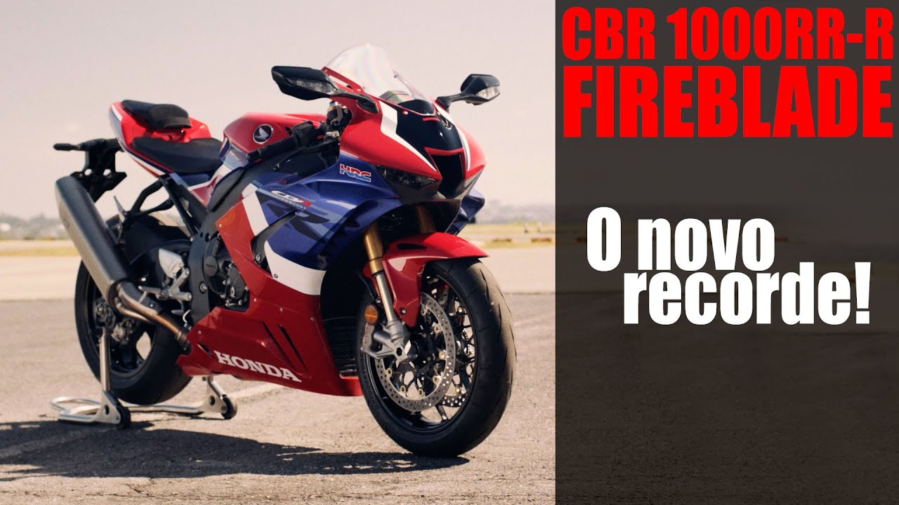 CBR 1000RR-R: O novo recorde