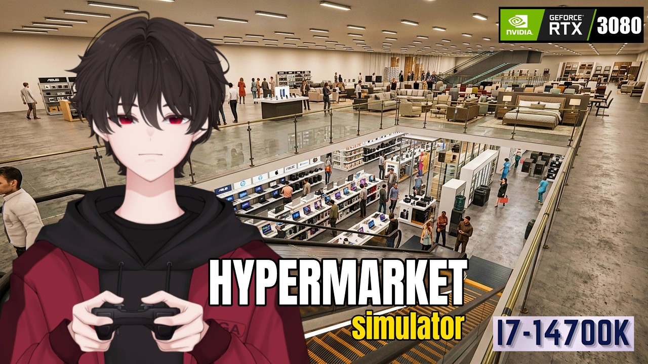 Supermarket Simulator #72: Максимальное расширение, второй этаж, крупное обновление + Reshade