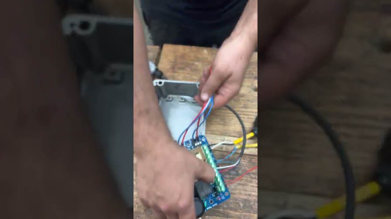 How to hook long range to a 110v skeet machine