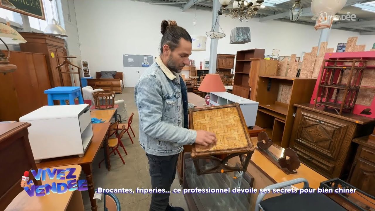 Vivez la Vendée : Ce professionnel dévoile ses secrets pour bien chiner