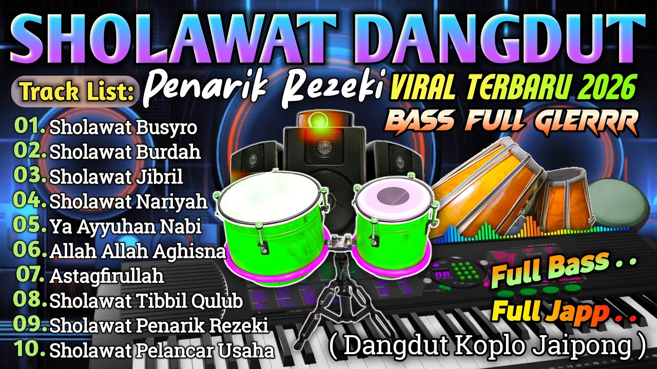 SHOLAWAT JIBRIL PENARIK REZEKI PALING DAHSYAT, Sholawat Nabi Muhammad SAW, Sholawat Jibril Merdu