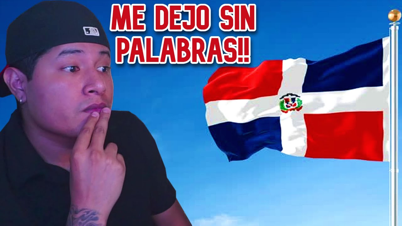 ¡REACCIONO al HIMNO NACIONAL de REPÚBLICA DOMINICANA! 🇩🇴🔥 (SIN PALABRAS)