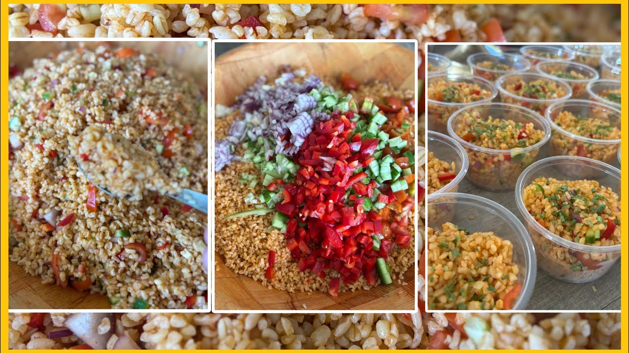 BULGUR SALADE | KISIR | 30 BAKJES