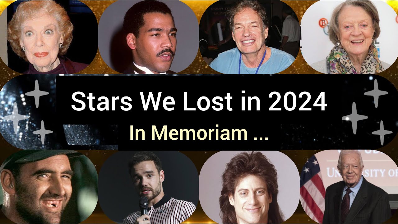 Celebrities Who Died in 2024 (Updated) || Remembering Stars We Lost 😭