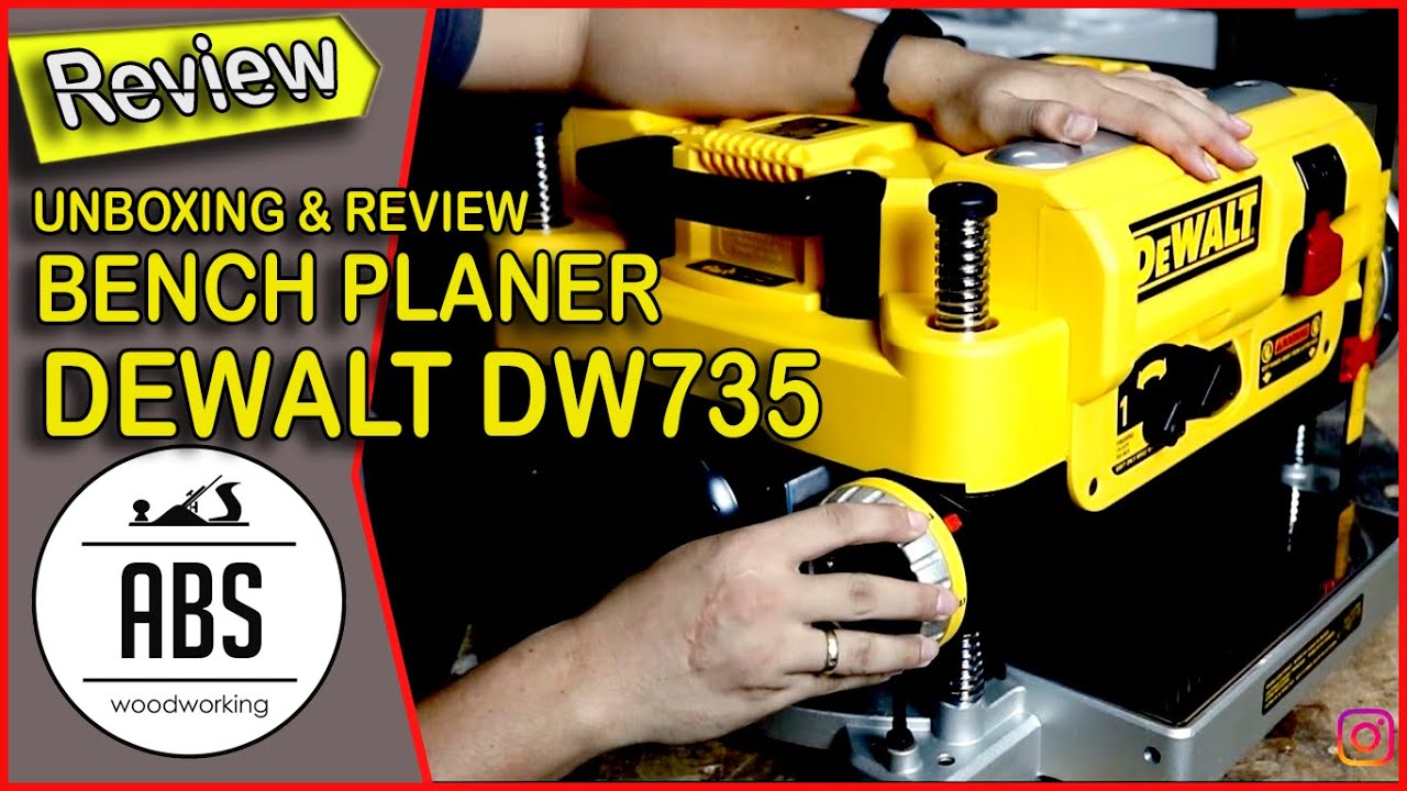 UNBOXING & REVIEW PLANER DUDUK DEWALT DW735 - TERBAIK DI KELASNYA