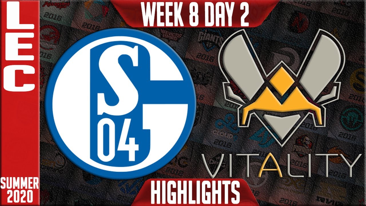S04 vs VIT Highlights | LEC Summer 2020 W8D2 | Schalke 04 vs Vitality