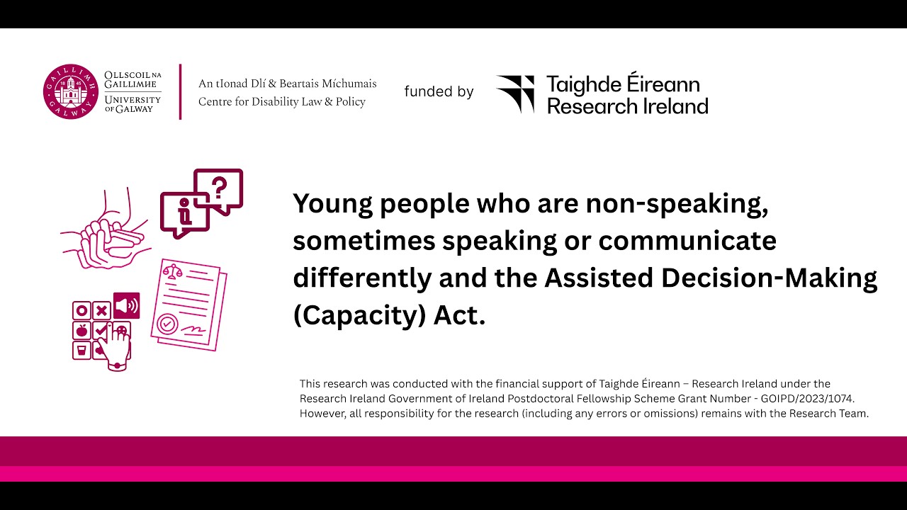 The Assisted Decision-Making (Capacity) Act & Communication Webinar
