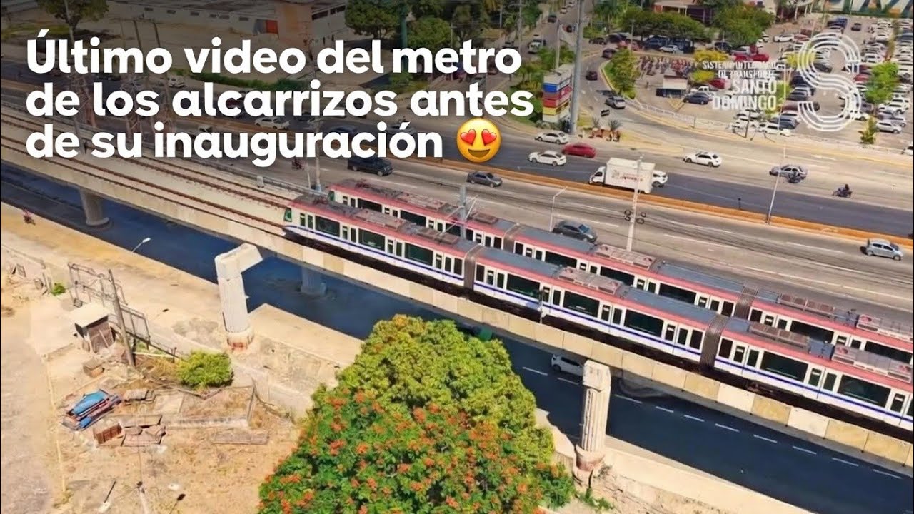 Último video del metro antes de su inauguración ❤️
