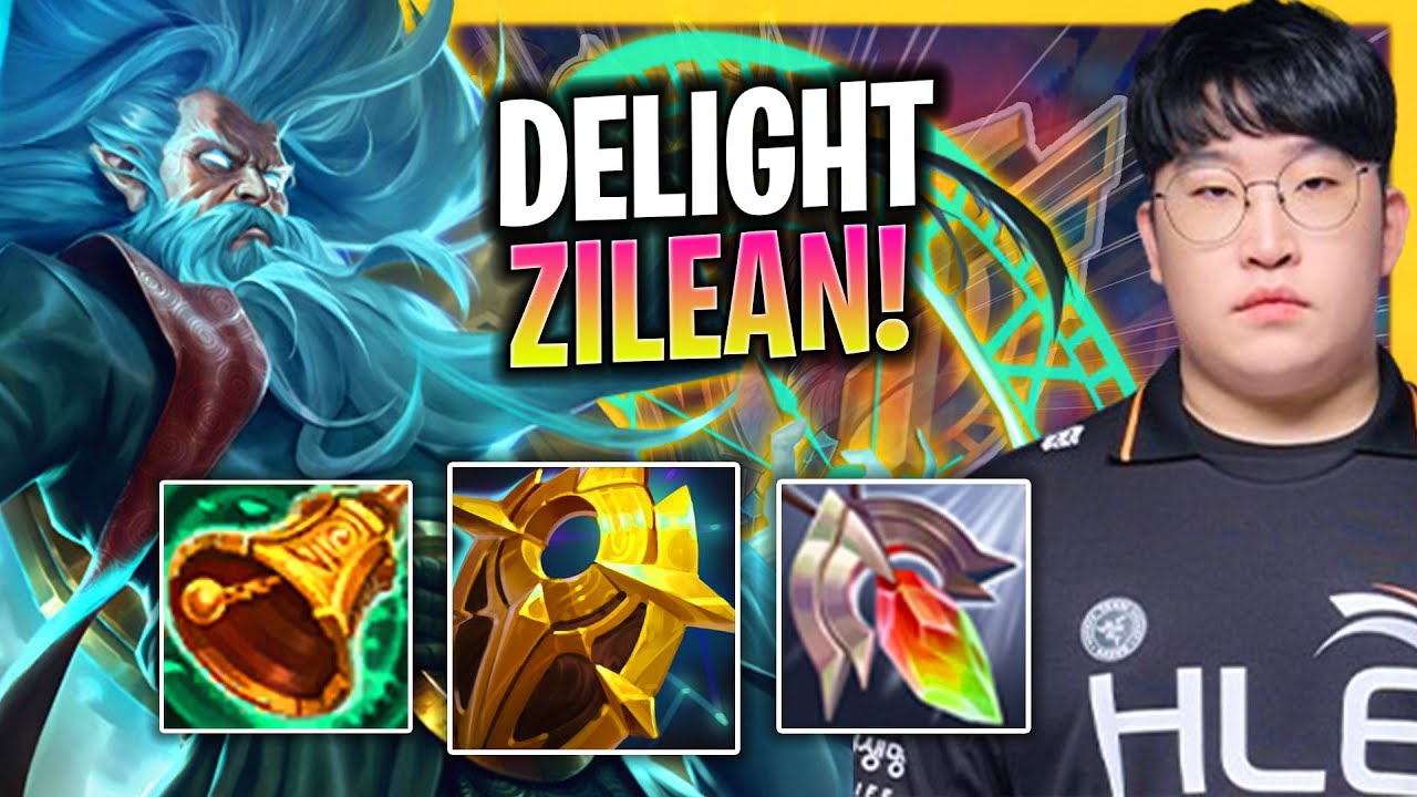 DELIGHT IS READY TO PLAY ZILEAN SUPPORT! | HLE Delight Plays Zilean Support vs Lulu!  Season 2024