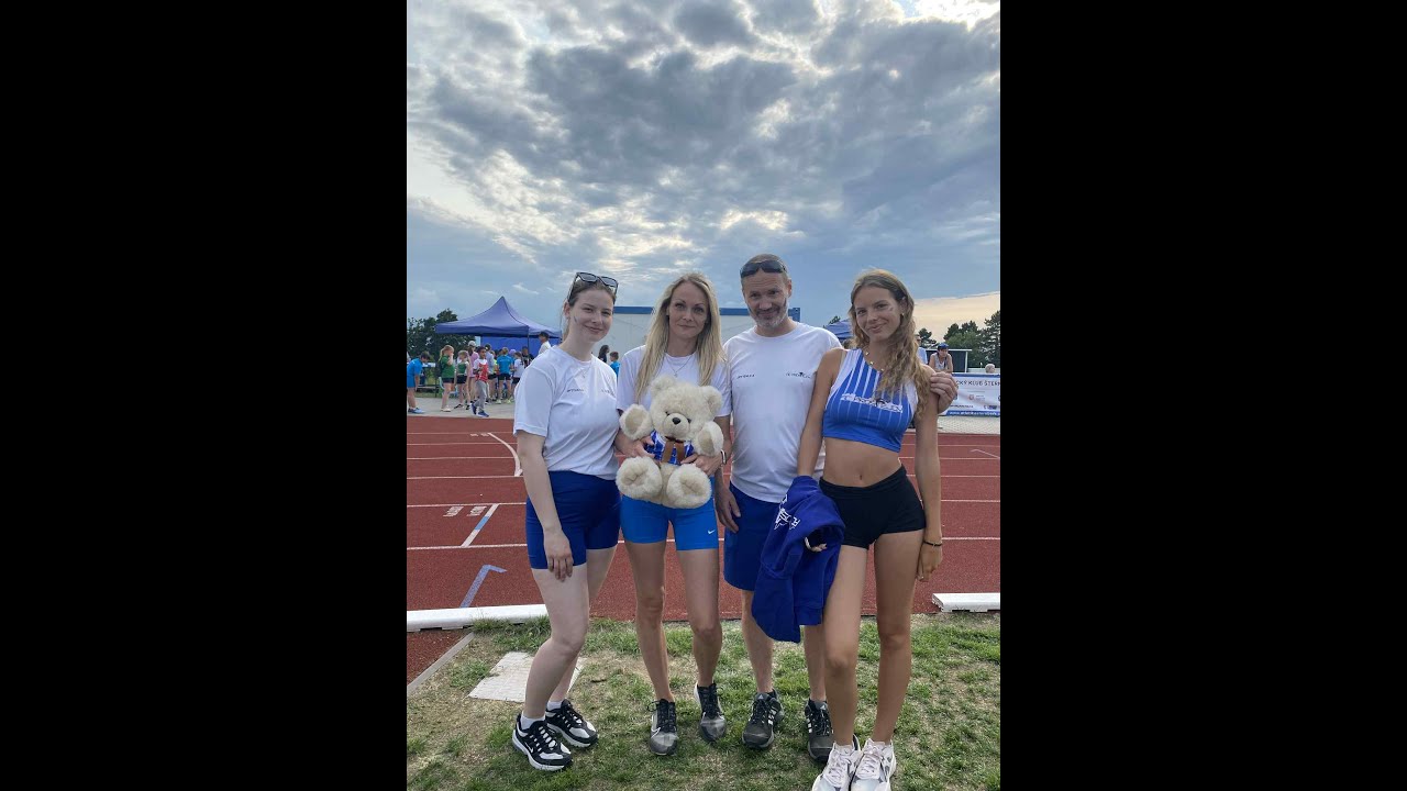 Atletika Prostějov kraj závody Šternberk 05 06 2025