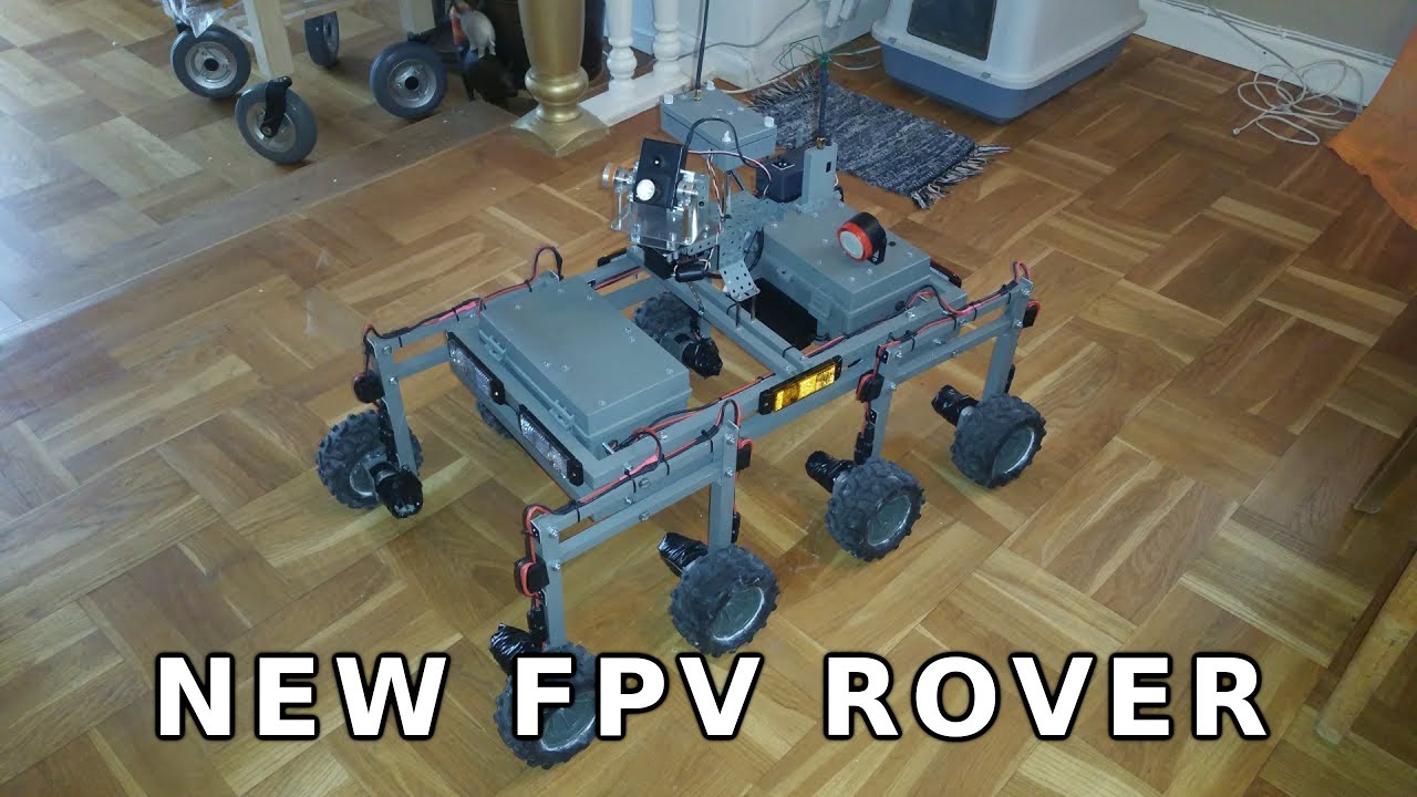My new FPV Rover and Control Station