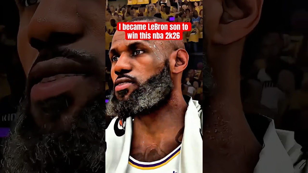 I Became Lebron NEW SON in NBA 2k26 🥹