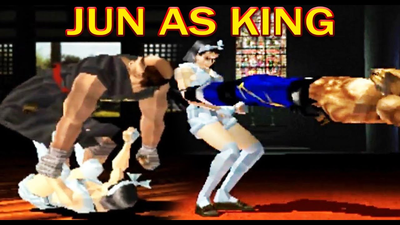 [TAS] Jun With King's Moves Gameplay - Tekken 2 (Arcade Version) (Requested)