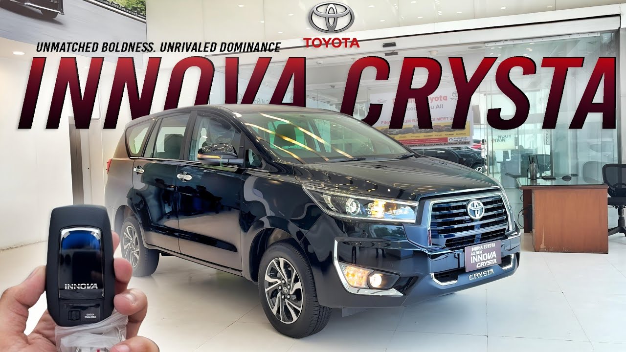 Toyota Innova Crysta VX - Black Beauty 8 Seater | 2024 Price and Features