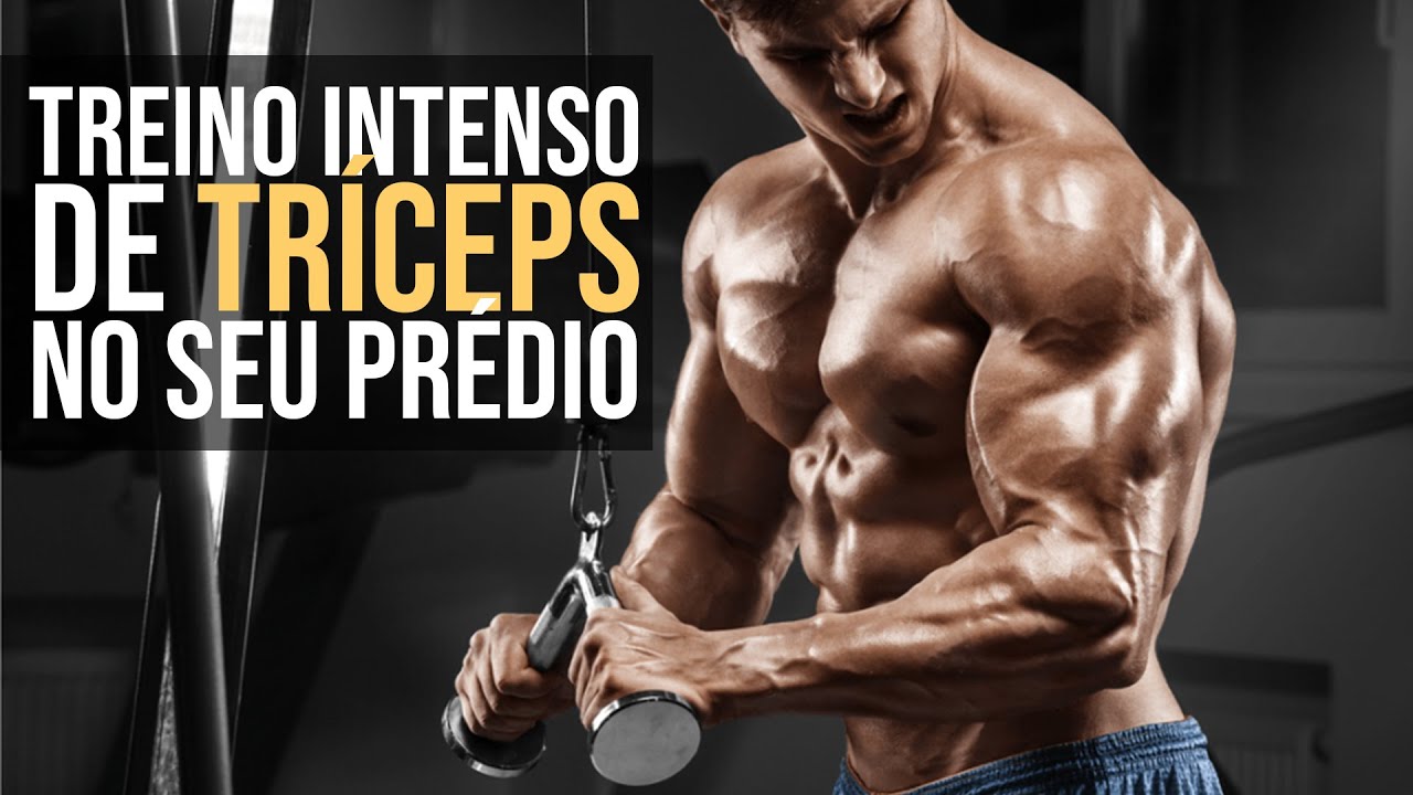 Treino COMPLETO de TRÍCEPS! 4 exercícios p/ MOER!