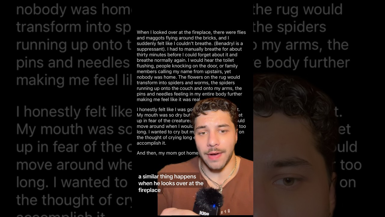 My One and Only Benadryl Trip 😵 part 2 #darkweb #reddit #redditstories #storytime