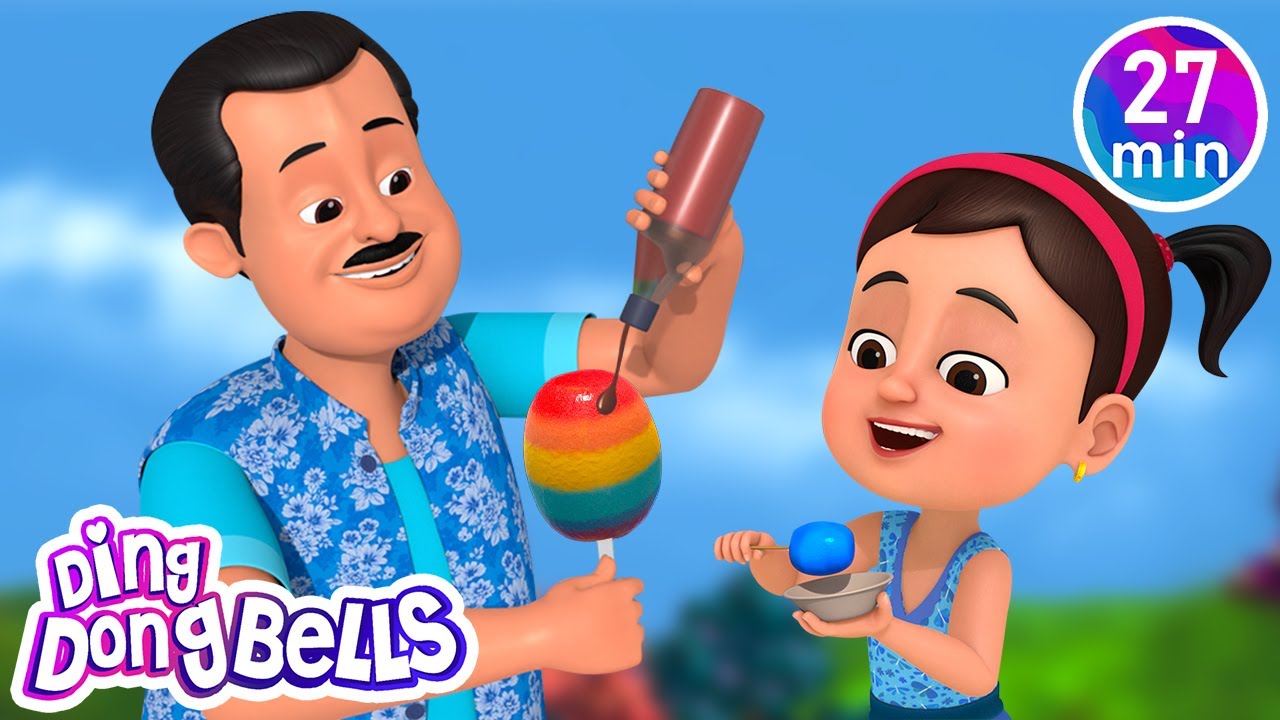 Gole Wala Aaya + 11 More Rhymes in Hindi | Nursery Rhymes | Ding Dong Bells