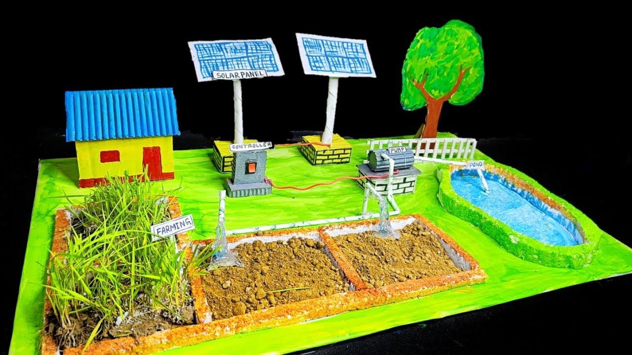 NEW PROJECT 2025 🔥: Solar Power Irrigation System || Irrigation System || Assam Make Stuff