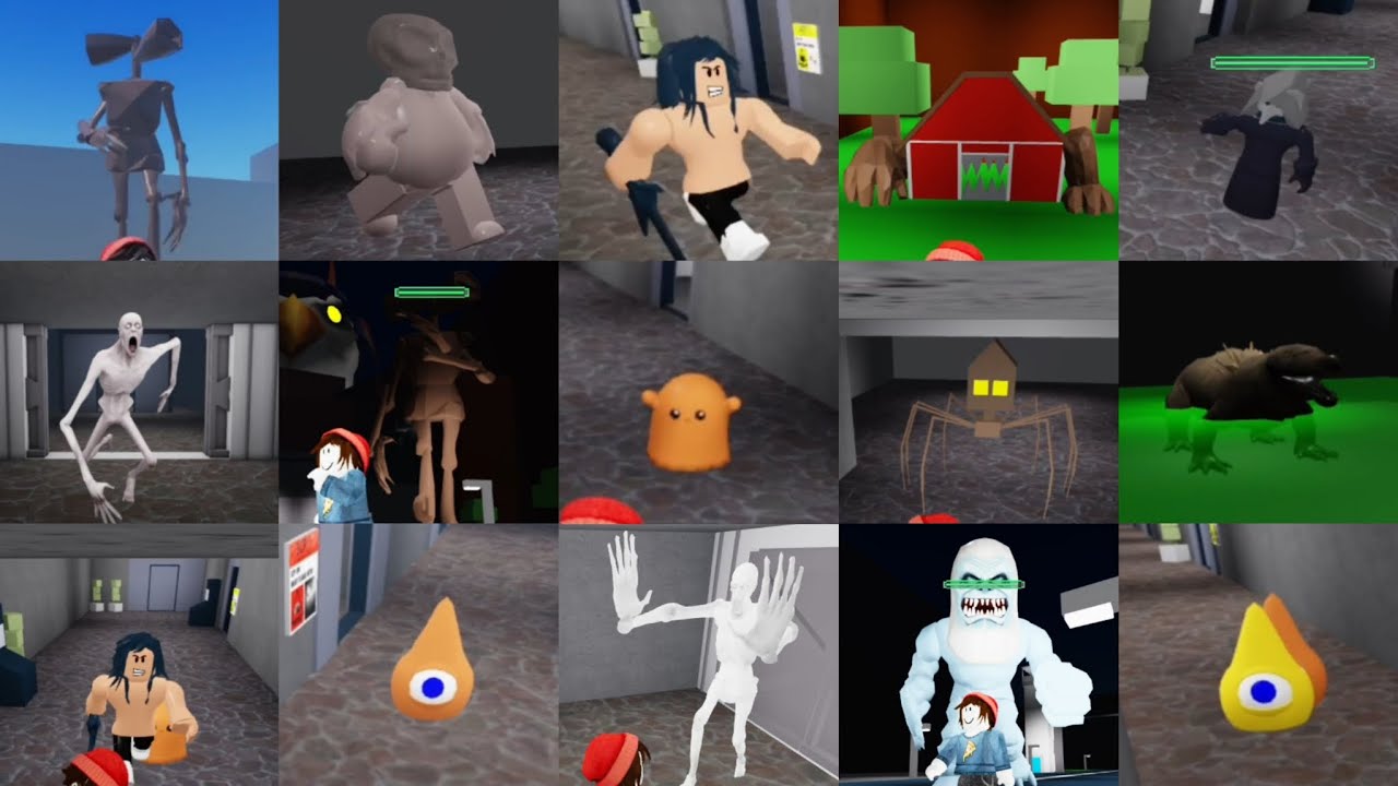 Surviving the Strongest SCP Creatures! 😱 | SCP Horror Game and new monster's in video#roblox #scpvr 